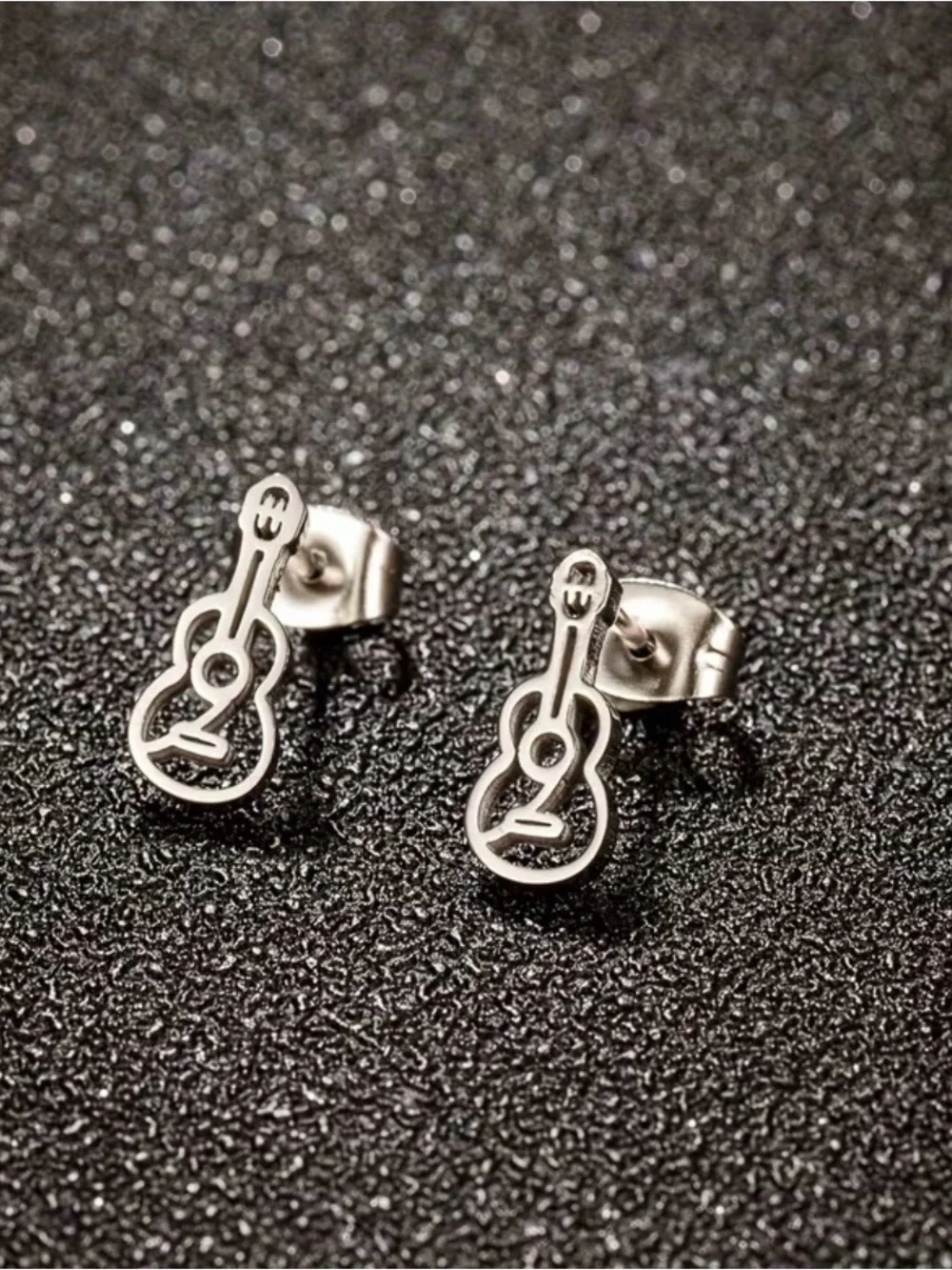 Music Theme Stud Earrings - pick 1 pair (buy now) - Picture 3 of 7